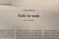 periodista argentina columna