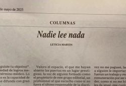 periodista argentina columna