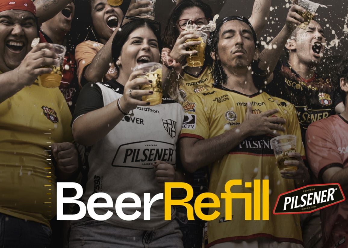 pilsener lanza beer-refill-ecuador cerveza