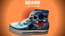 Sears tiene los tenis personalizados de Stitch que todos están buscando Foto: Especial