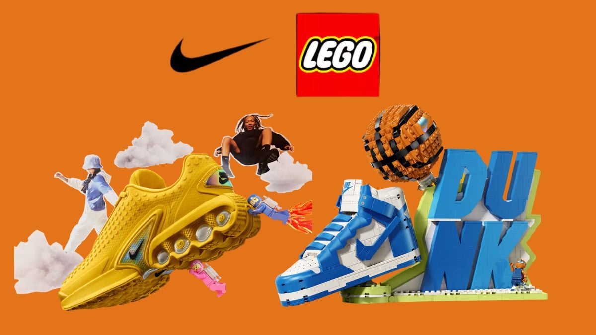 Tenis Nike x LEGO: Conoce las primeras imágenes de esta increíble colaboración Foto: Especial