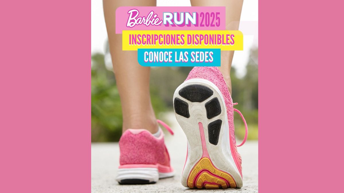 Barbie Run 2025: Conoce las sedes, costo y fechas en que se realizarán estas carreras Foto: Especial