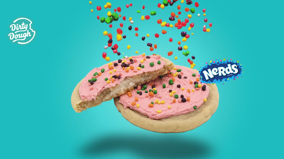 Dirty Dough launches new Nerds-flavored cookie! When will it go on sale?