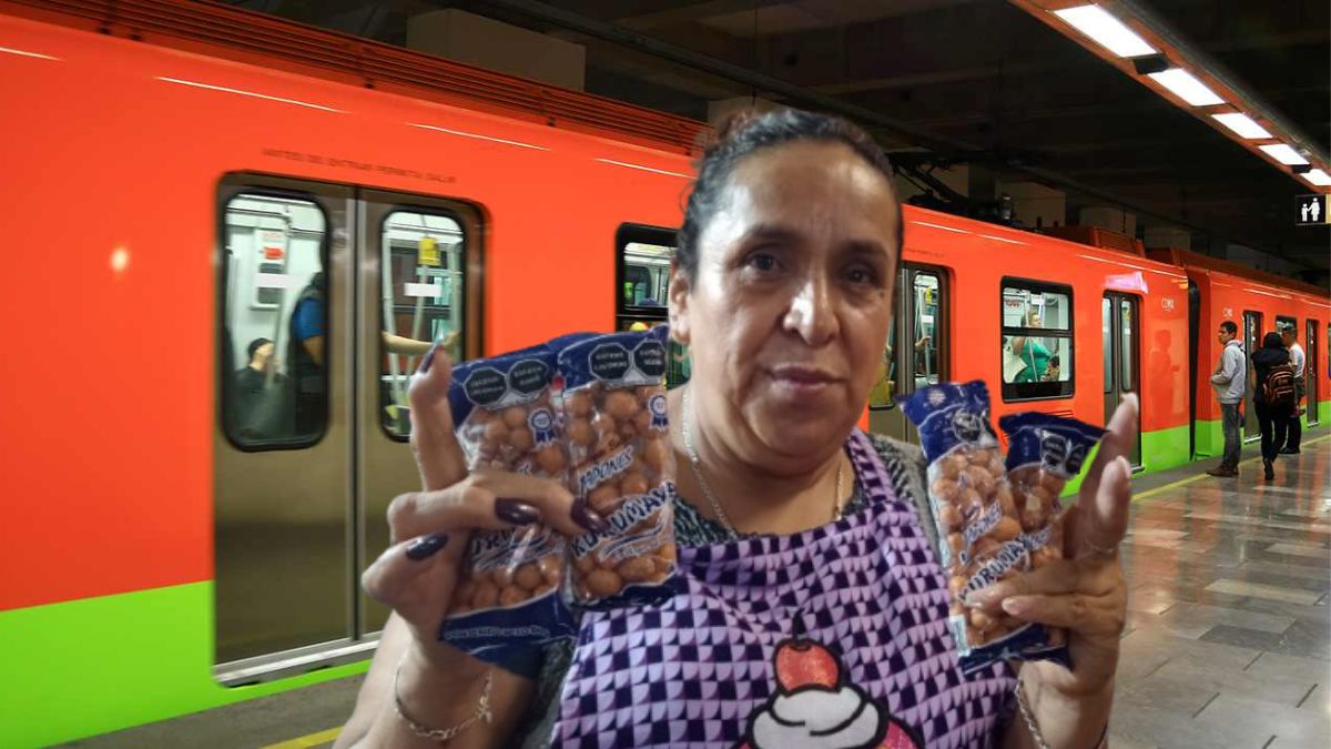 Kurumaya el cacahuate del Metro CDMX