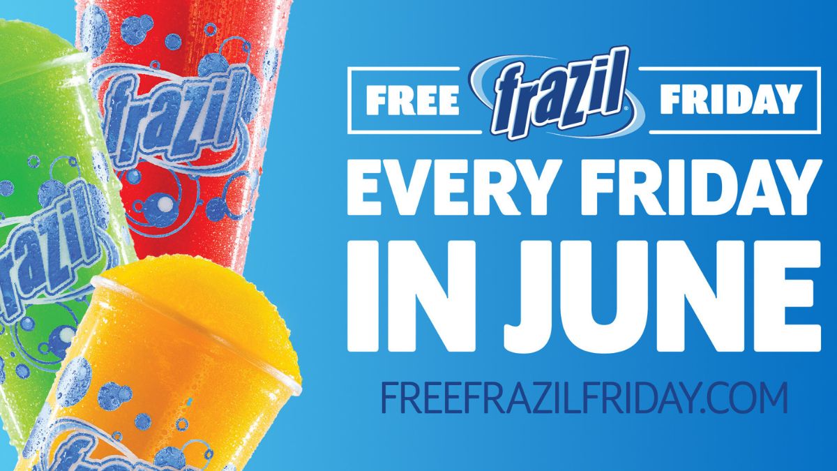 Free slush is back at Frazil! Here's how to get yours