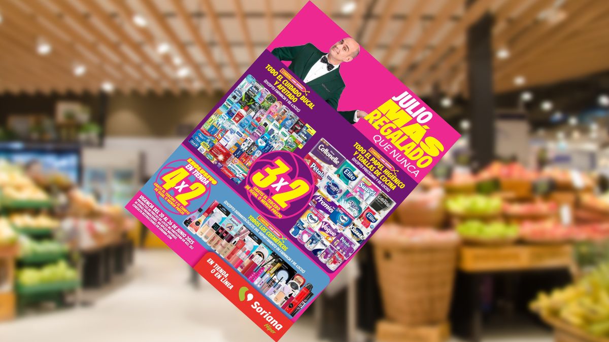 Julio Regalado de Soriana lanza la quinta cuponera de OFERTAS: Disponible del 20 al 25 de junio Foto: Especial