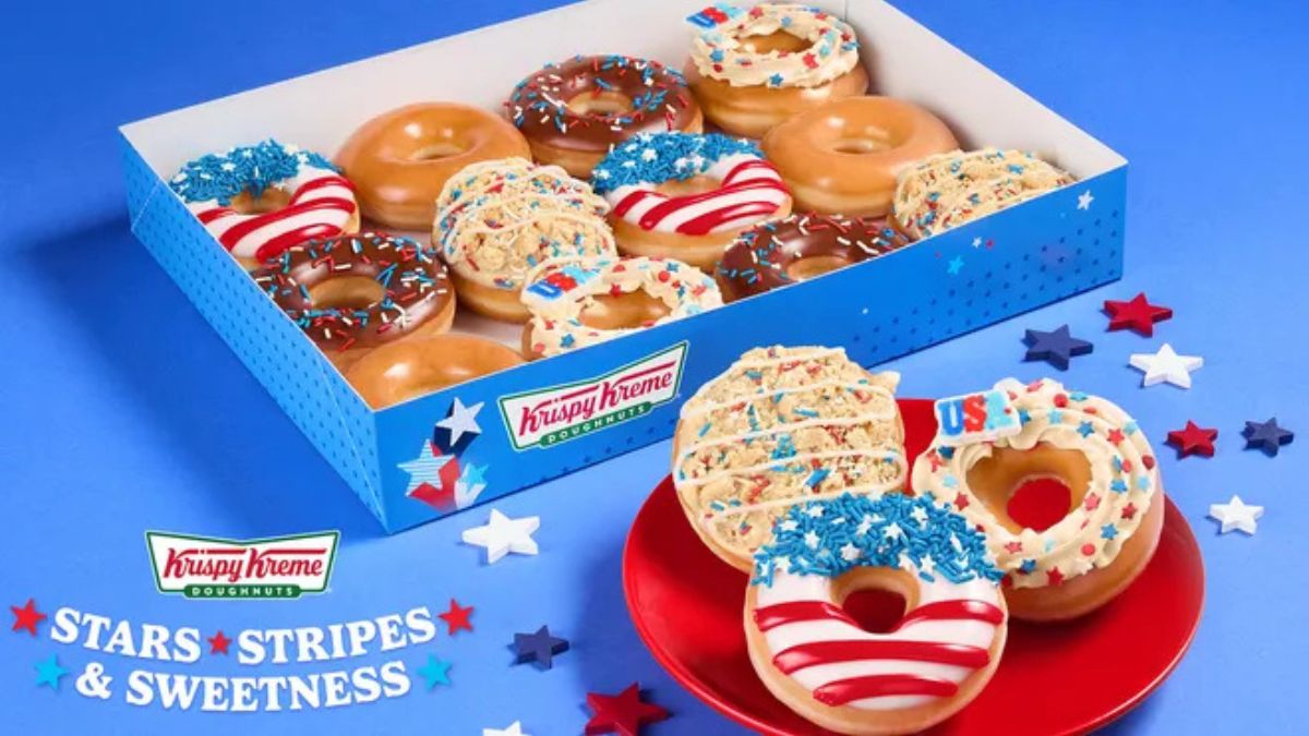 Krispy Kreme launches new donut collection for July 4th; what's included and when will it go on sale?