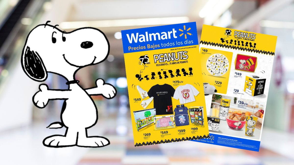 ¡Feliz cumpleaños, Snoopy! Walmart lanzó una nueva colección de Peanuts y así luce