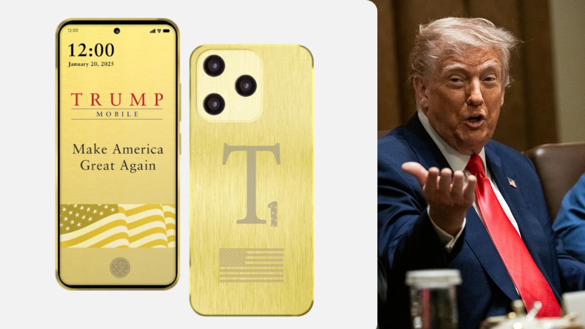 TRUMP MOBILE GOLD PHONE 2025