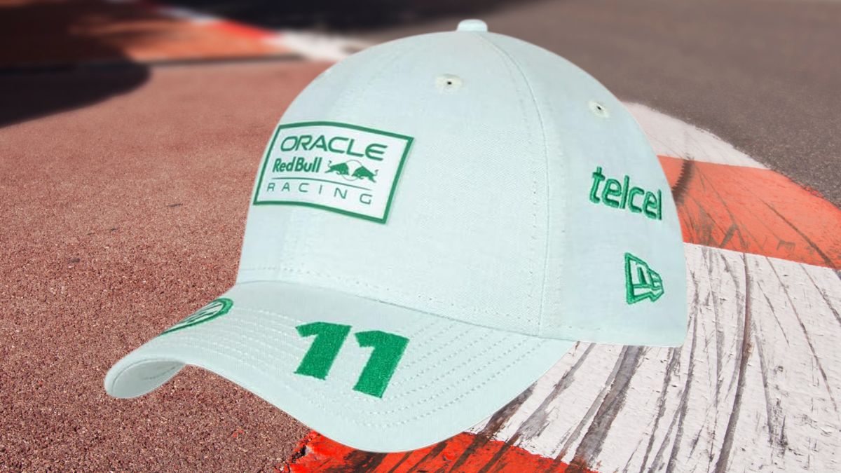 Amazon remata la gorra oficial de Checo Pérez del Gran Premio de México 2024 Foto: Especial
