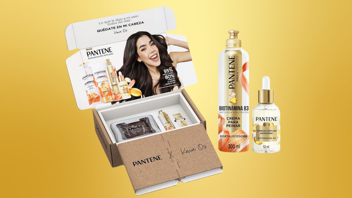 Amazon sorprende con el kit exclusivo Pantene x Kenia OS a precio especial Foto: Especial
