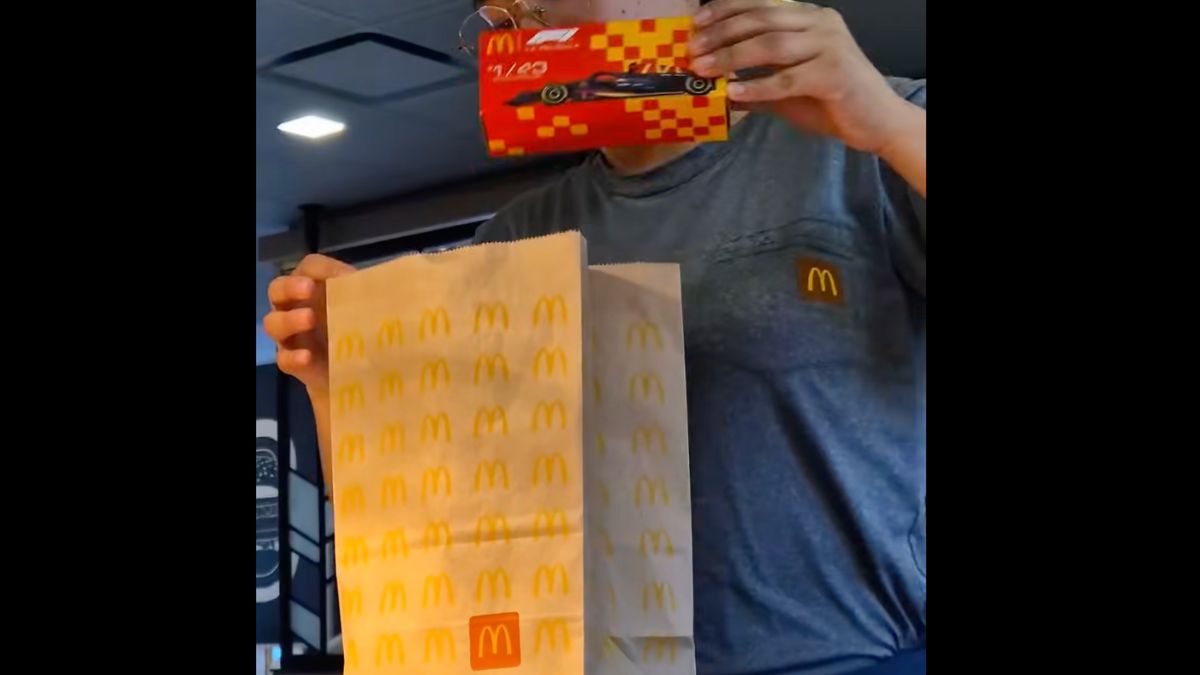 CONFIRMADO: Fórmula 1 llega a la cajita feliz de McDonald’s este 24 de junio Foto: Especial