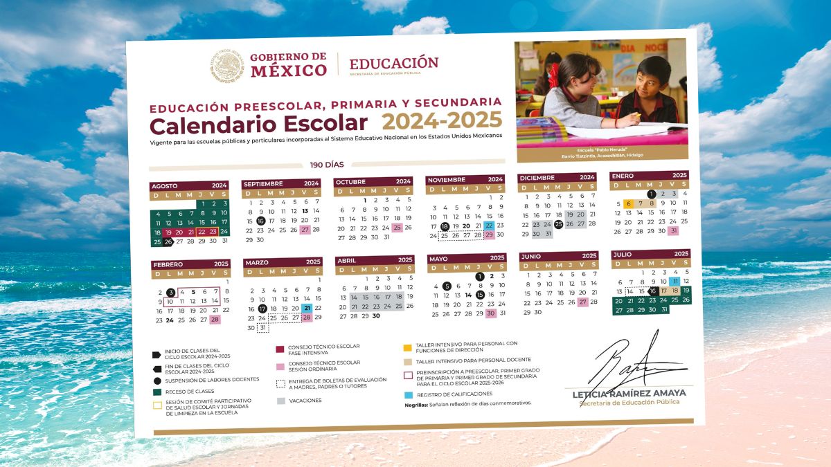 calendario escolar sep cambia adelanta vacaciones 2025
