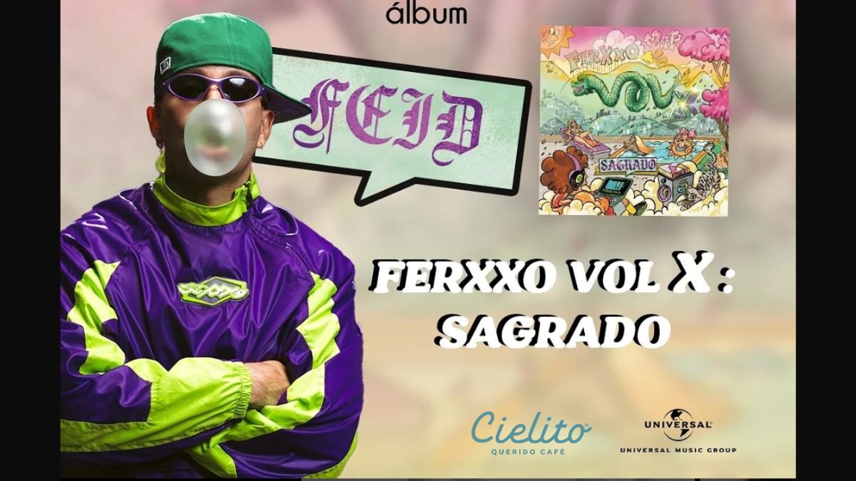 Cielito Querido Café y Feid regalan café en CDMX este 9 de junio por el lanzamiento de FERXXO VOL X: Sagrado Foto: Especial