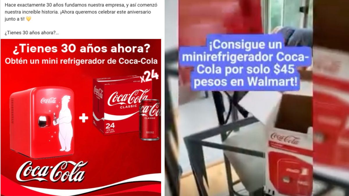 Coca Cola, Walmart y el extraño caso del mini refrigerador de 45 pesos