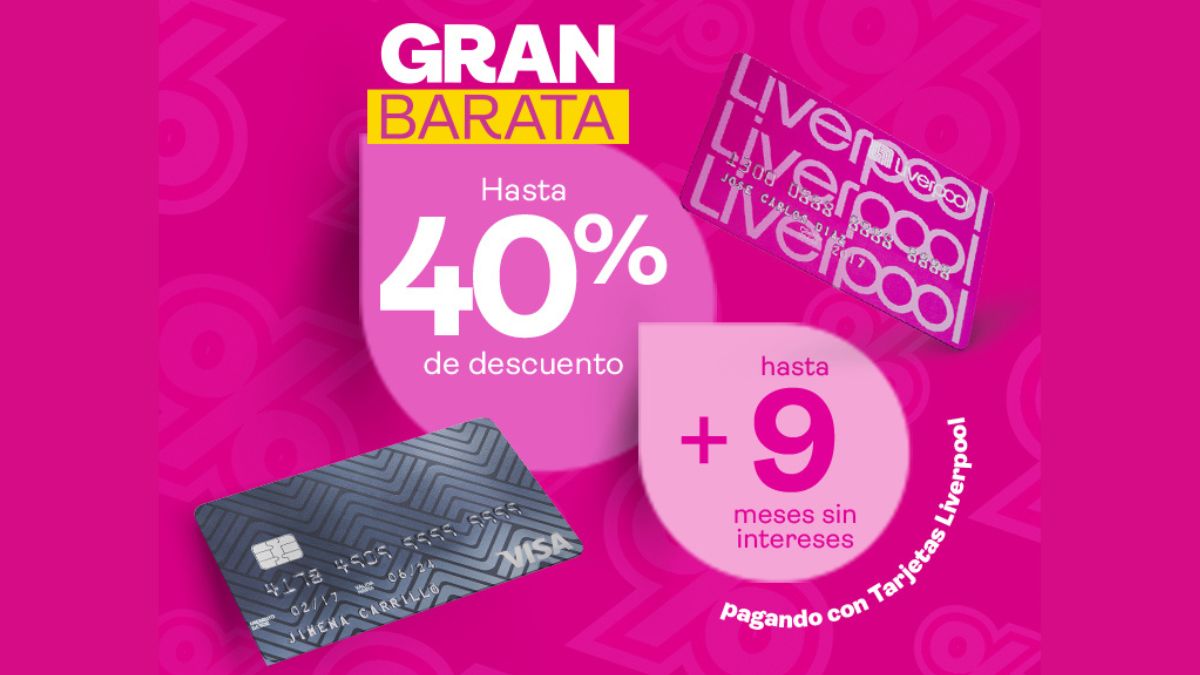 Gran Barata Liverpool junio 2025: ¿Cuándo termina la preventa? Aquí los detalles Foto: Especial
