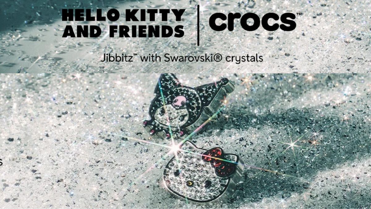 Crocs x Hello Kitty Swarovski: Así son los Jibbitz de lujo y su precio Foto: Especial