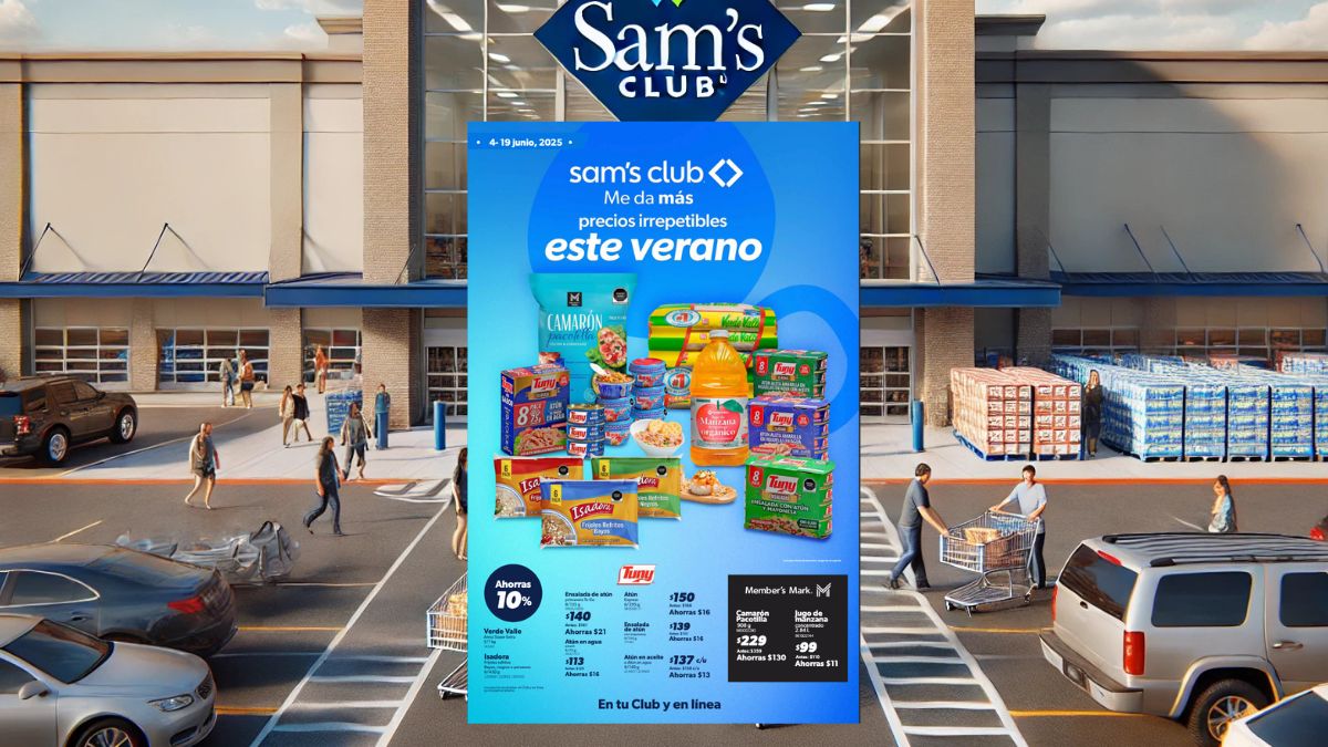Sam’s Club lanza cuponera de OFERTAS ÚNICAS de verano. Disponible hasta el 19 de junio Foto: Especial
