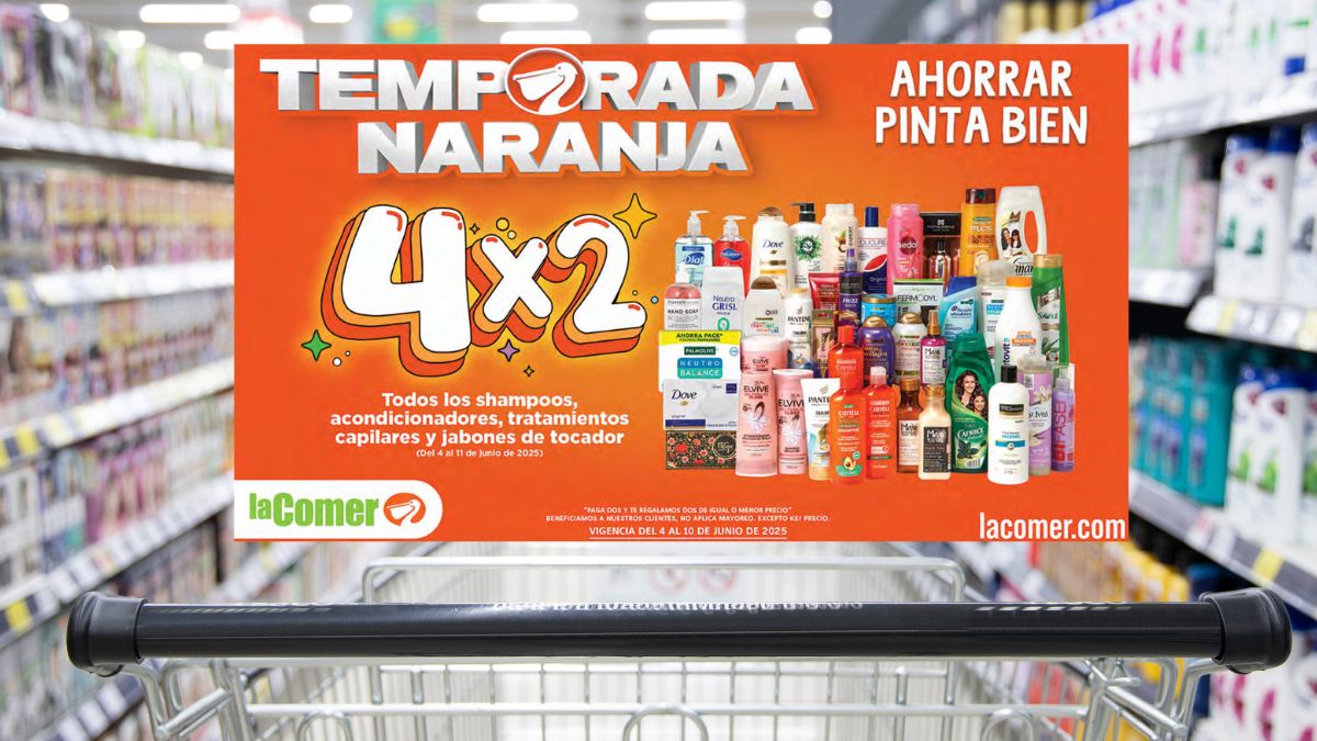 Temporada Naranja de La Comer tiene folleto de descuentos: Válido hasta el 10 de junio de 2025 Foto: Especial
