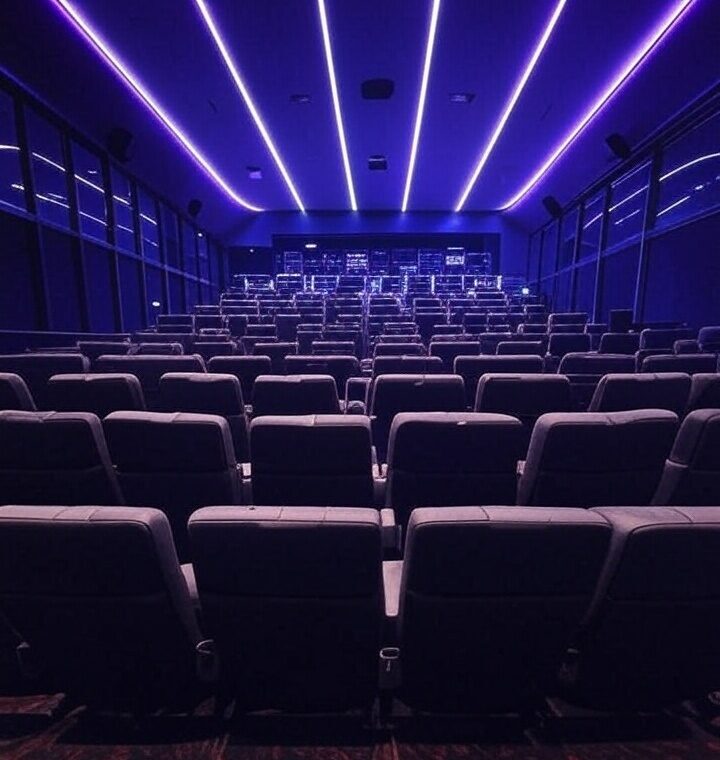 Así experimentó un concierto futurista en el cine, "como Black Mirror"