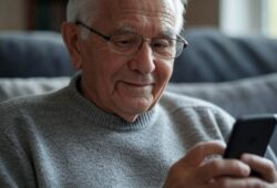 A sus 93 años, toma clases para aprender a usar las redes sociales