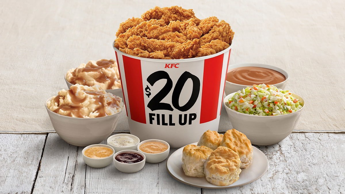 kfc 20 fill up F1
