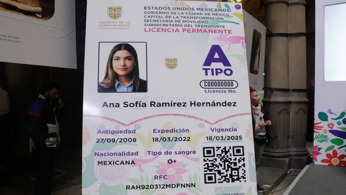 Licencia conducir permanente