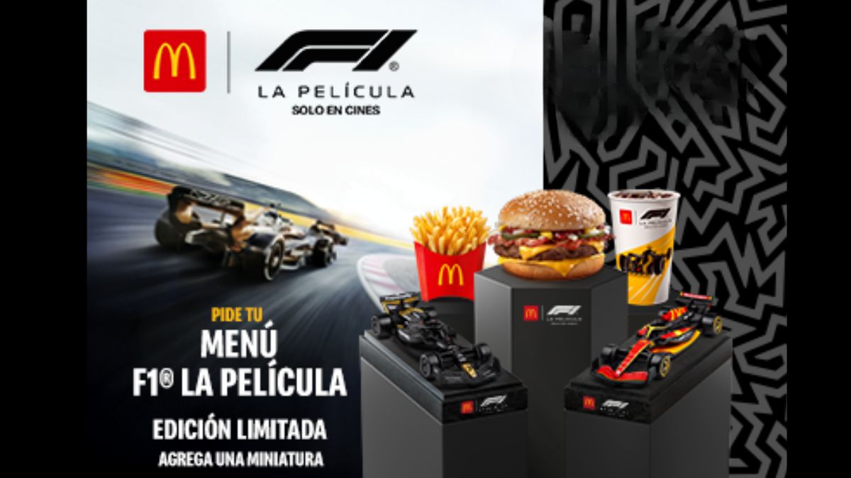 McDonald’s x Fórmula 1: ¿Cuántos juguetes F1 se lanzarán? Esto es lo que sabemos Foto: Especial