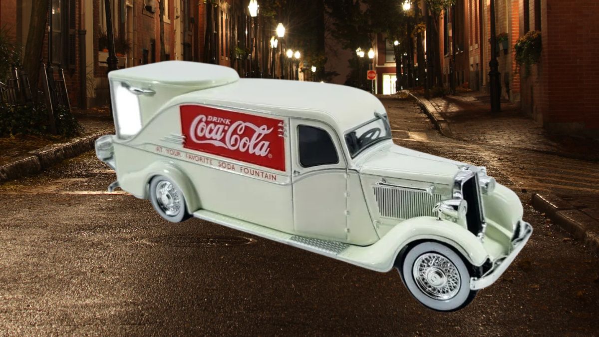 Camioneta Dodge beige 1934 de Coca Cola cuesta solo 799 pesos y es ideal para coleccionistas Foto: Especial