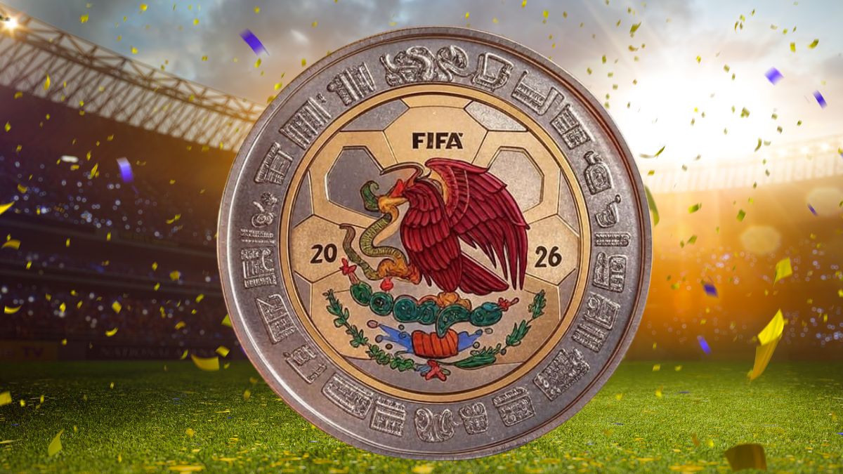 Monedas conmemorativas Mundial 2026 en México: ¿Cuánto costarán y cuándo saldrán? Foto: Especial