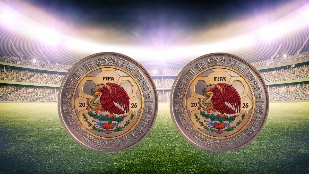 Monedas conmemorativas del Mundial 2026: ¿Dónde las podrás comprar? Foto: Especial