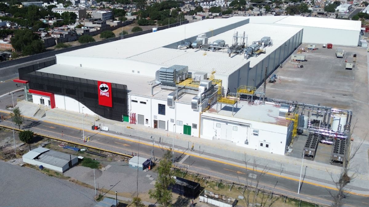 La Nueva Planta de Pringles en México. Foto: Especial