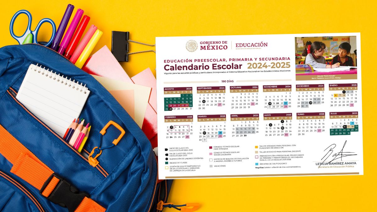 sep modifica el calendario escolar 2025