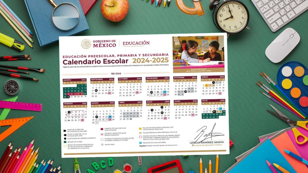 SEP confirma la fecha oficial del ĂšLTIMO puente del ciclo escolar 2024-2025 Foto: Especial