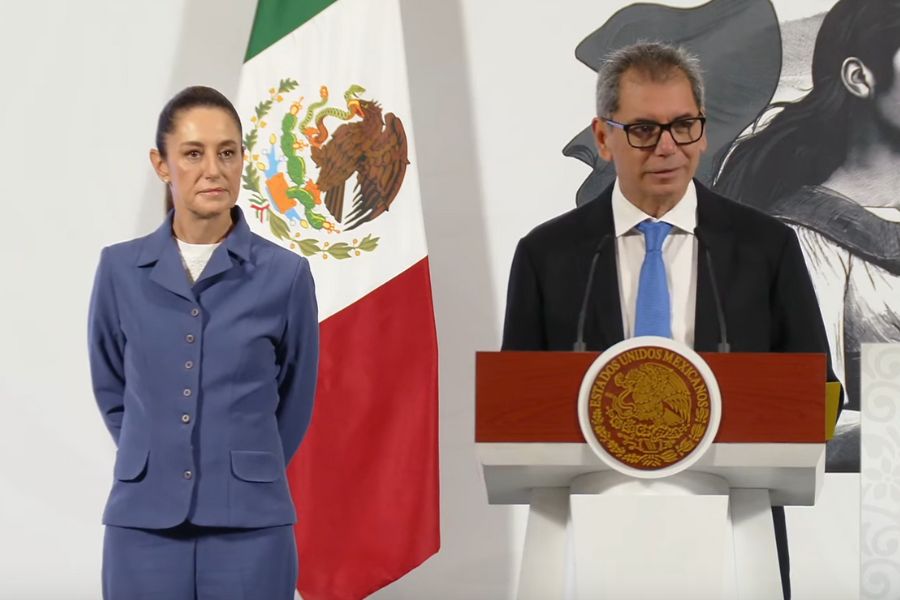 MaƱanera Claudia Sheinbaum: SHCP interviene de forma preventiva en el caso Vector, CIBanco e Intercam Foto: Especial