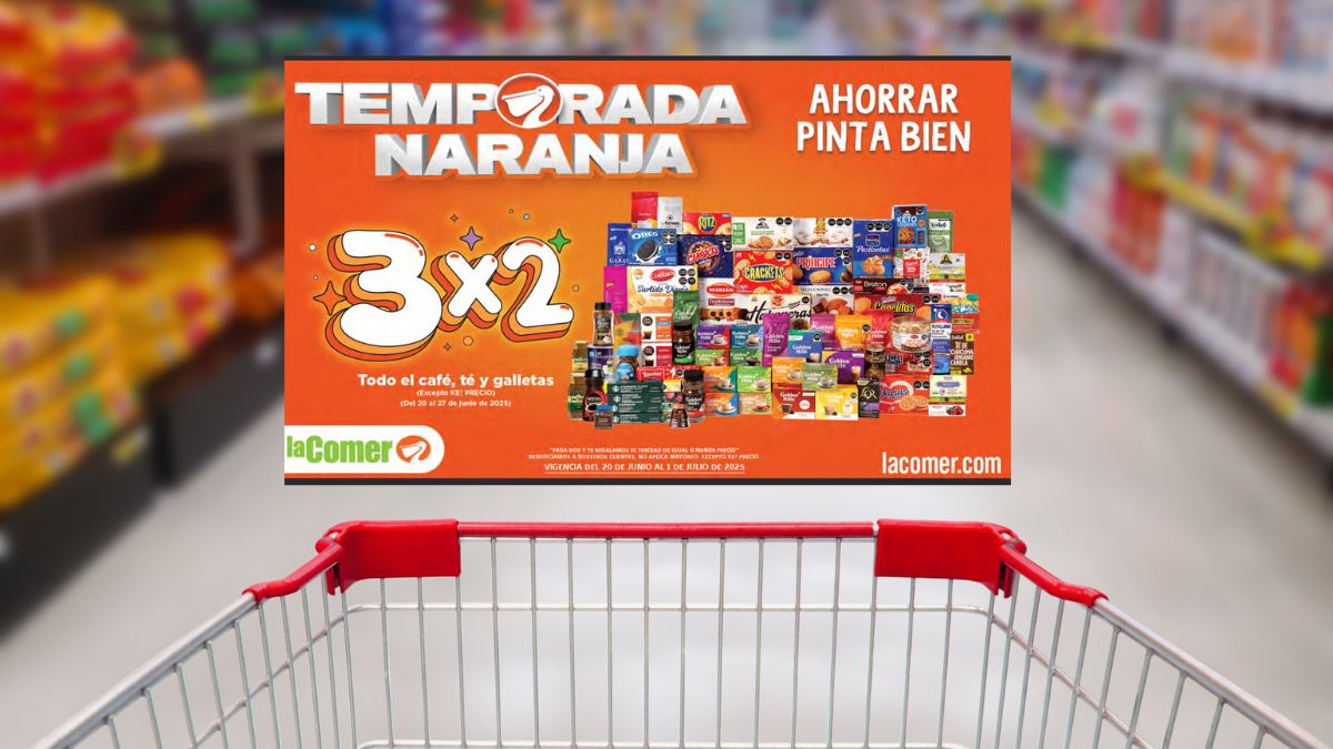 Temporada Naranja de La Comer lanza folletos de descuento: Disponible del 20 al 27 de junio Foto: Especial