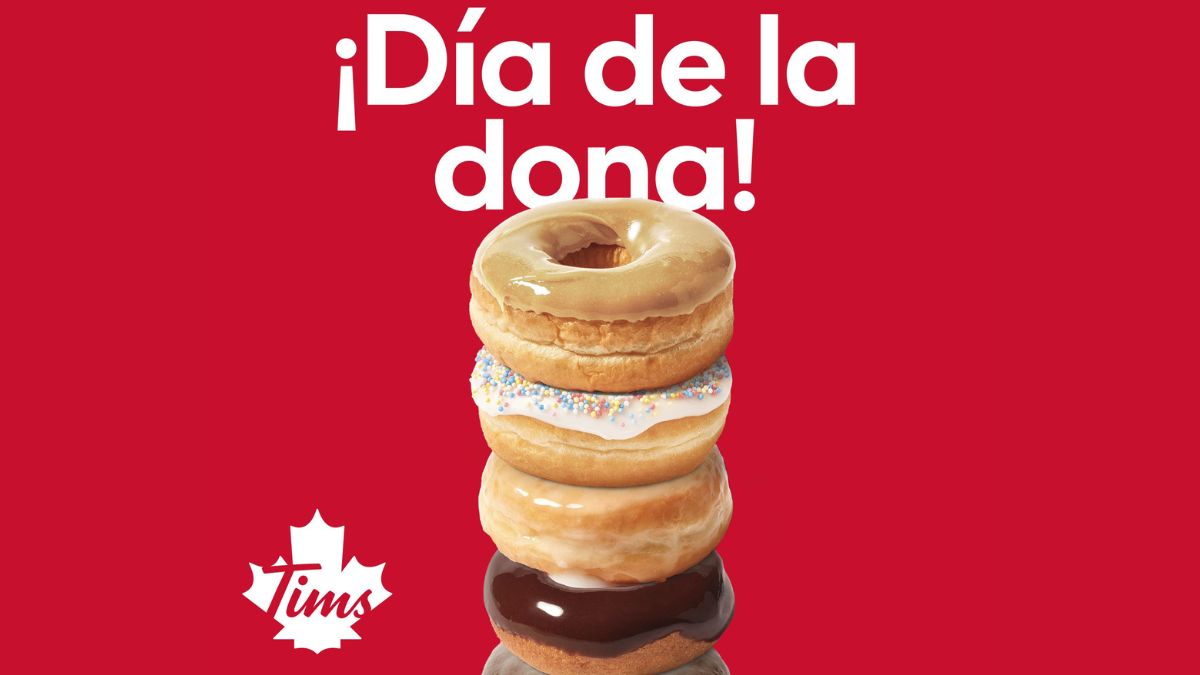 Día de la Dona 2025: Tim Hortons REGALARÁ donas este 6 de junio. ¿Cómo la puedes obtener? Foto: Especial