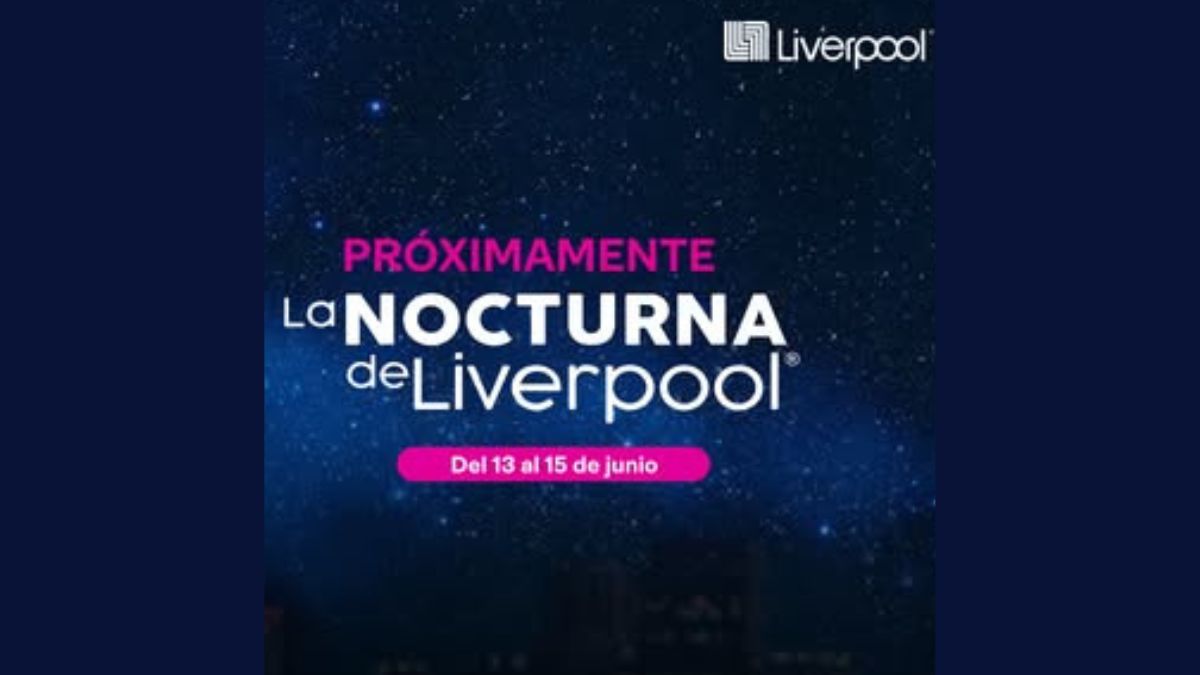 Segunda Venta Nocturna Liverpool 2025. ¿Qué marcas tendrán descuentos? Foto: Especial