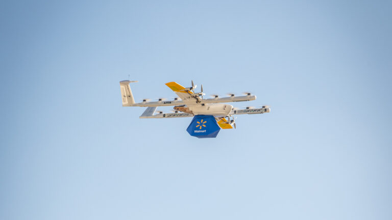 walmart drones entregas retail