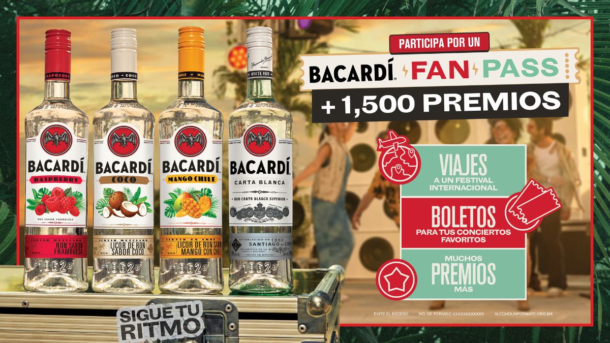 Bacardí Fan Pass: La experiencia que premia a los verdaderos fans Foto: Especial