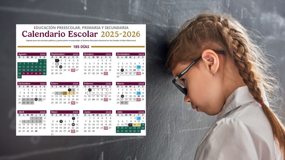 CALENDARIO ESCOLAR SEP 2025 A 2026 REGRESO A CLASES