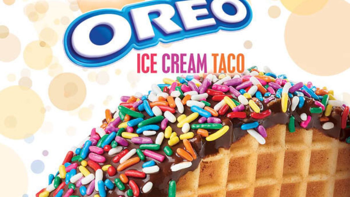 Cold Stone Creamery launches new Oreo ice cream... in a taco!