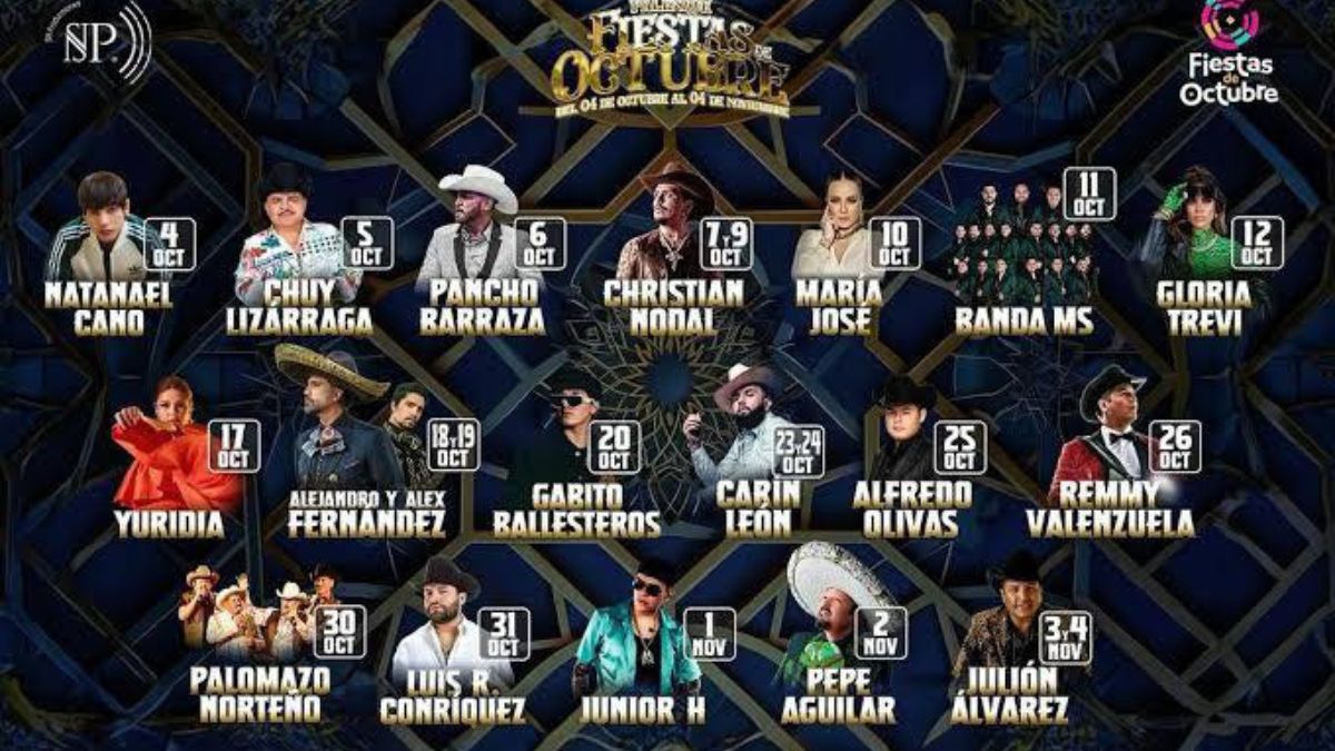 Palenque Fiestas de Octubre 2025