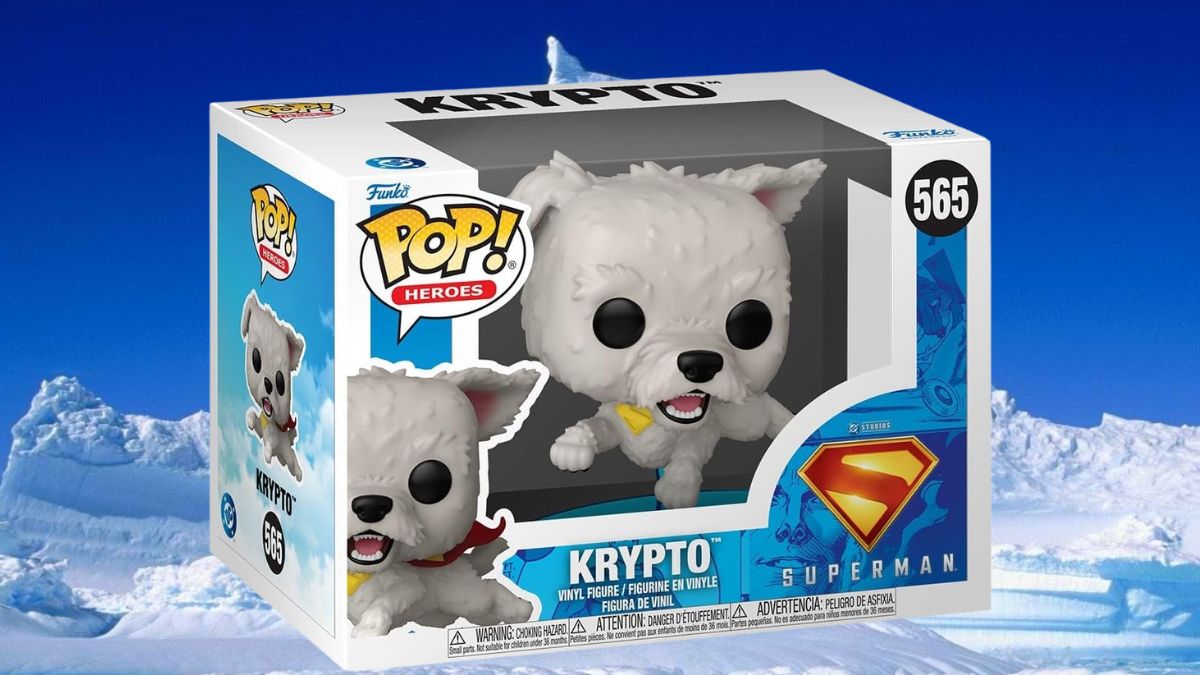 Funko de Krypto de Superman 2025 con descuento en Amazon: Cómpralo para la película Foto: Especial