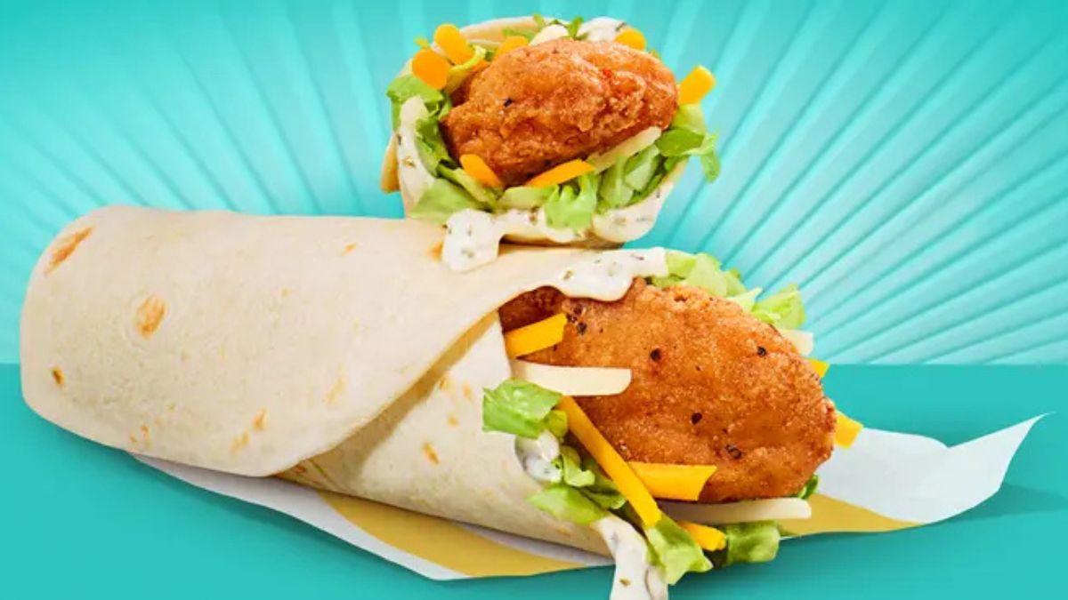 It's here! The Snack Wrap returns to McDonald's TODAY; What's included?