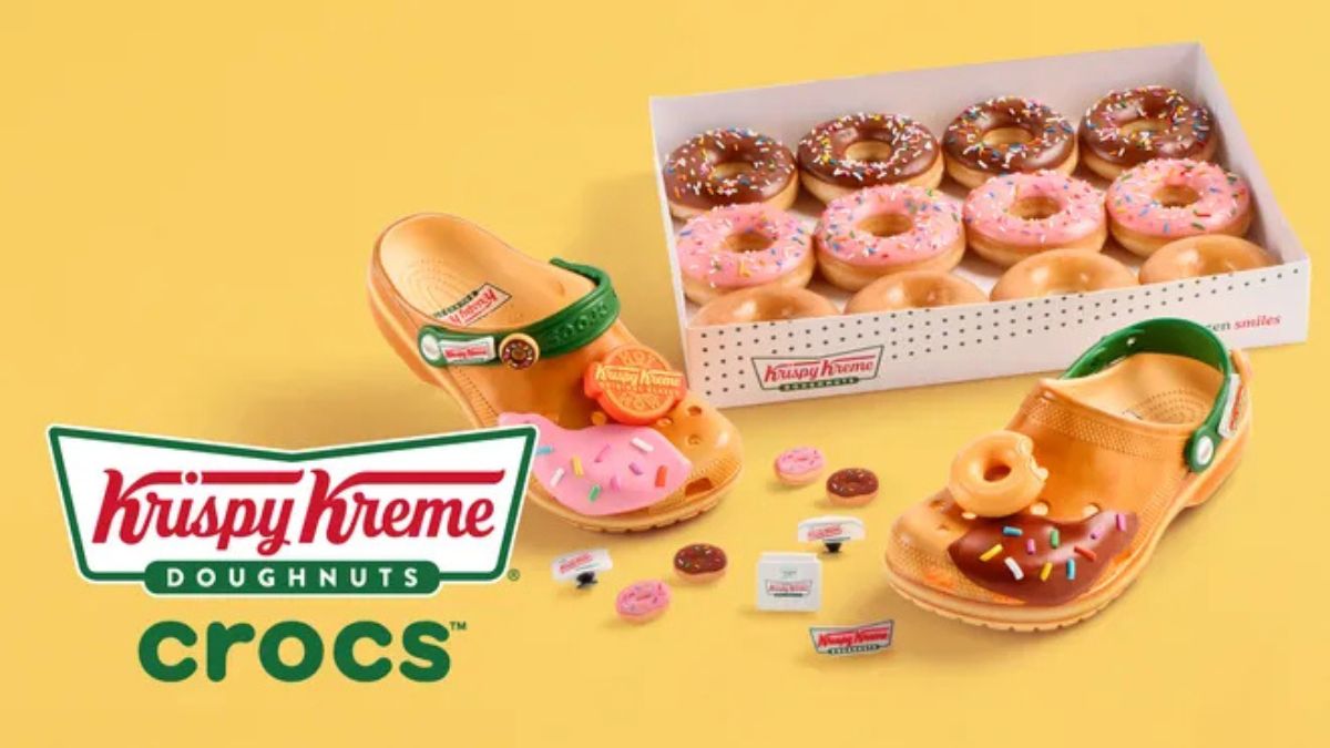 Krispy Kreme and Crocs are partnering to launch clogs donuts! Here's how to get them