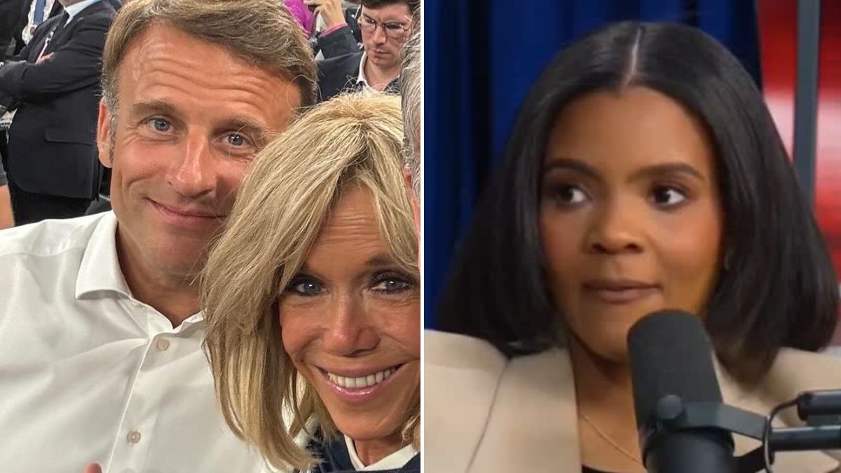 EMMANUEL MACRON CANDACE OWENS