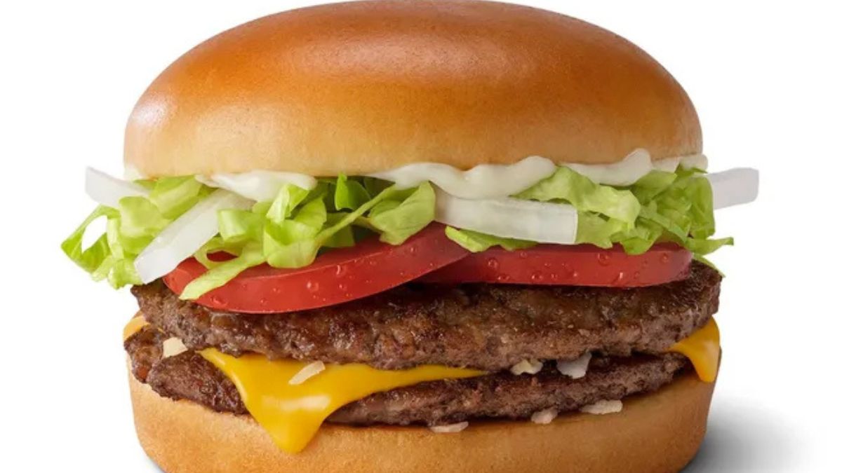 McDonald's launches a new burger for its McValue Meal Deal! This includes