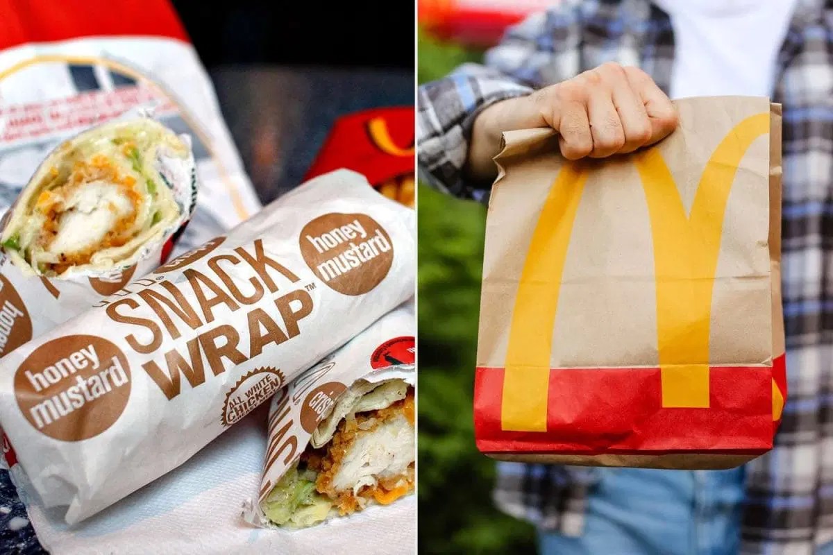 Snack Wrap McDonalds eeuu