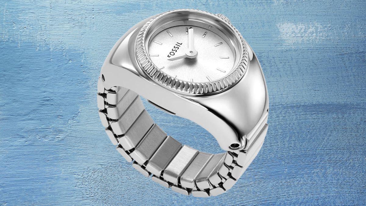 Prime Day 2025: Anillo de reloj Fossil para mujer con 30% de descuento en Amazon Foto: Especial
